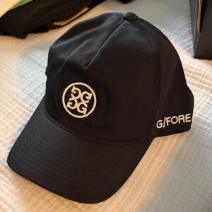 G/FORE Black Logo Cap